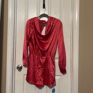 Pink Valentines Day Perfect Romper